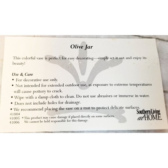 Southern Living Home Olive Jar Trio Red Vase Brown Greek Italian Mediterranean - Picture 5 of 12